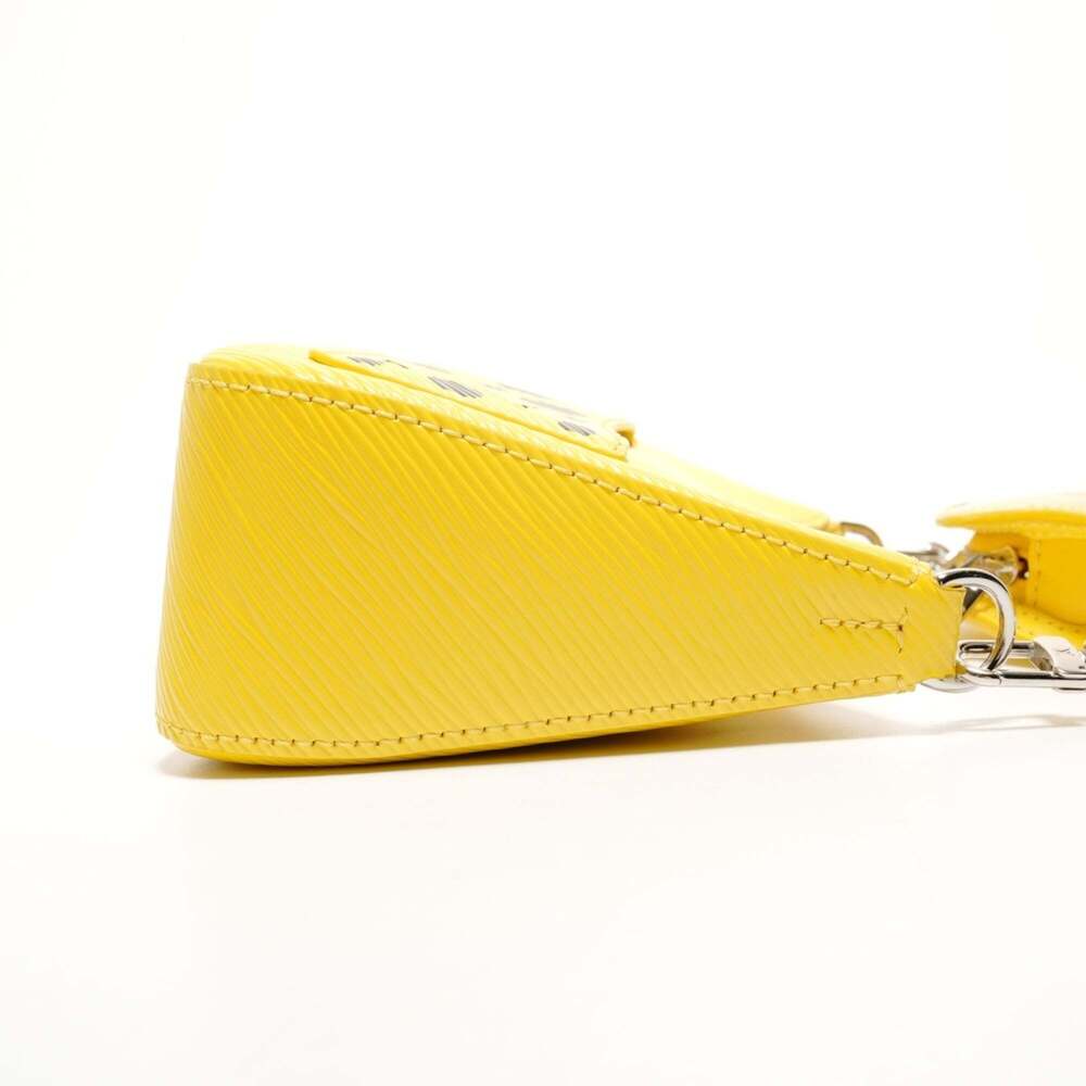 Louis Vuitton Epi Leather Yayoi Kusama Malellini Shoulder Bag in Yellow - Picture 5 of 15